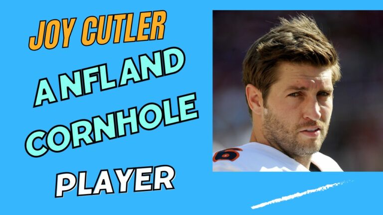 Jay Cutler Cornhole Player Plus Famous NFL Star