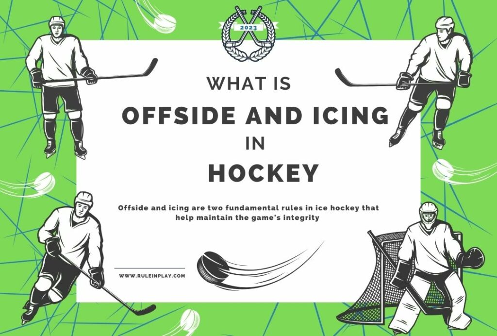 What is offside and icing in hockey