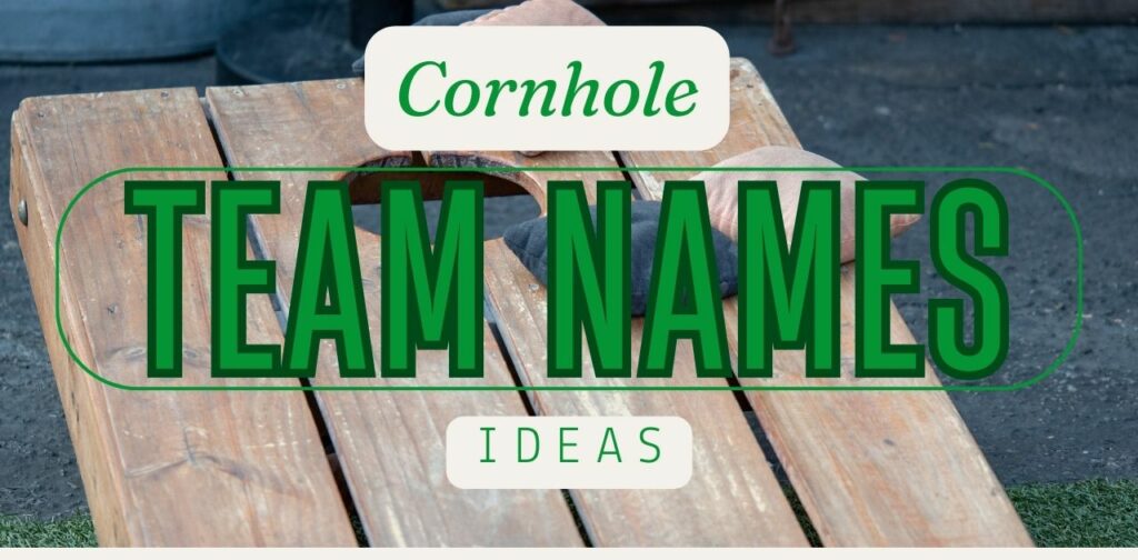 cornhole team names