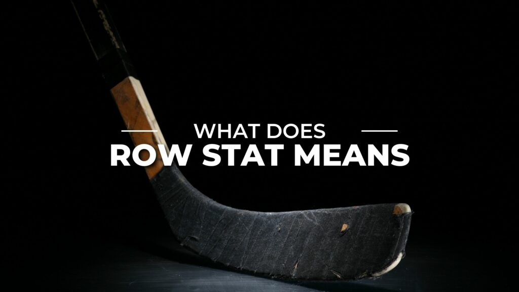 what is row stat in hockey